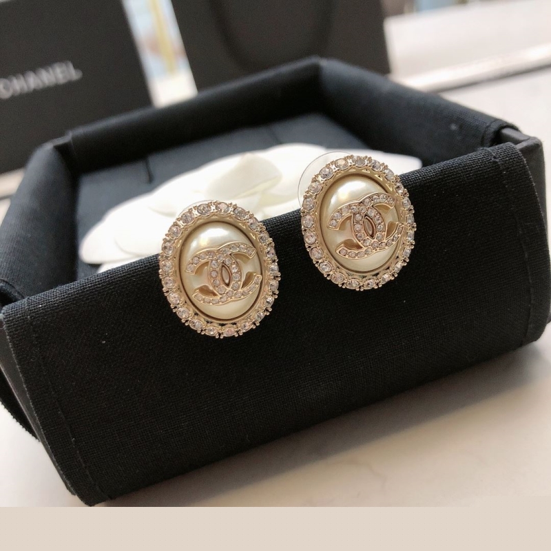 Ch*el earrings
